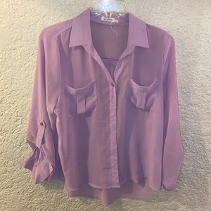 Light pink blouse (very breathable… maybe a little see through)